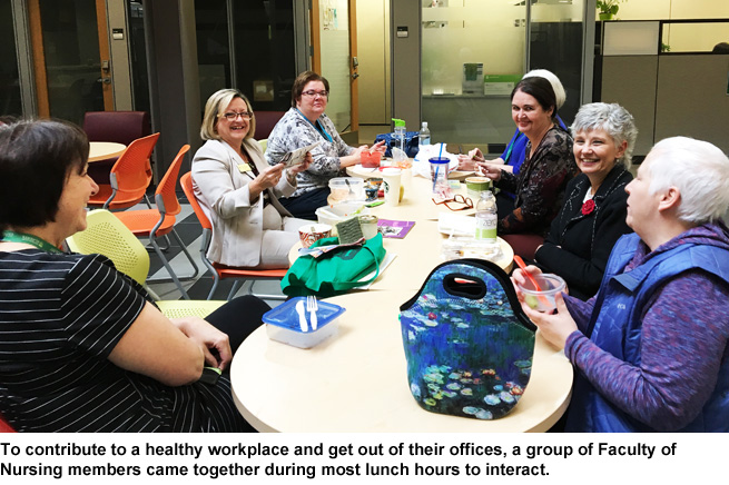 What can a committee do to create a respectful and trusting workplace? Nurses working on committee