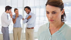 Photo depicting bullying in healthcare