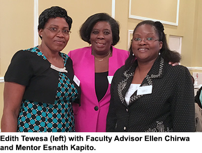 Edith Tewesa, Ellen Chirwa, Esnath Kapito