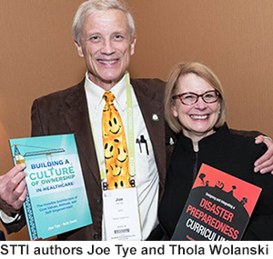 STTI authors Joe Tye and Thola Wolanski