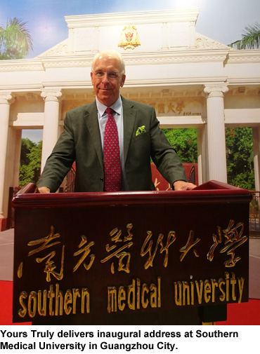 Roger Watson at Southern Medical University