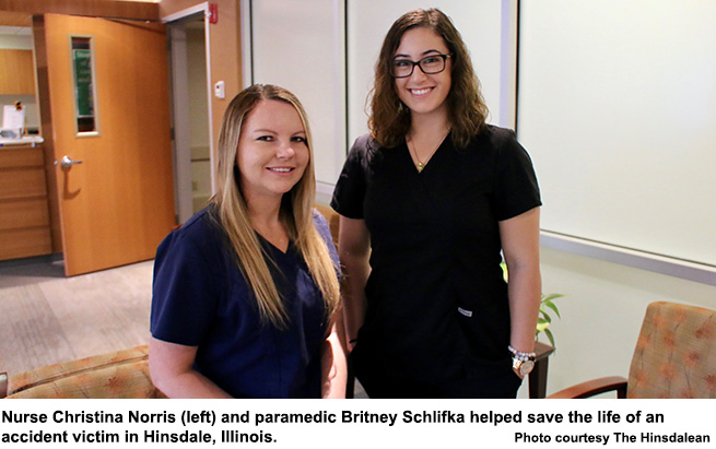 Christina Norris and Britney Schlifka