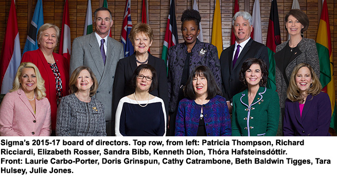 Sigma's board of directors, 2015-17