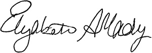 Elizabeth Madigan signature