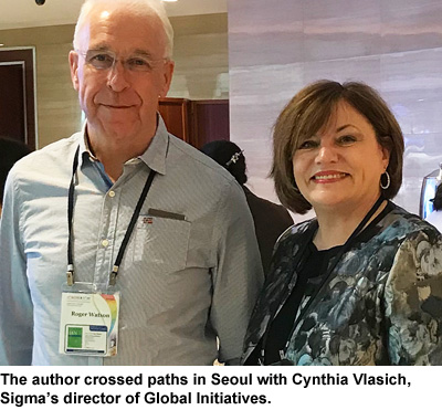 Roger Watson and Cynthia Vlasich