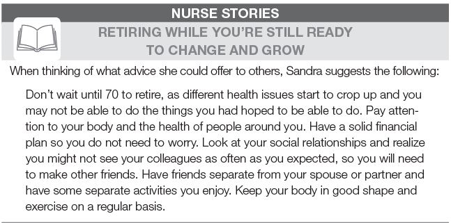Retiring while you're still ready to change and grow Retiring while you're still ready to change and grow