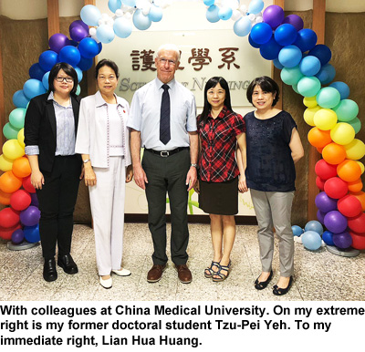 Roger Watson and colleagues at China Medical University