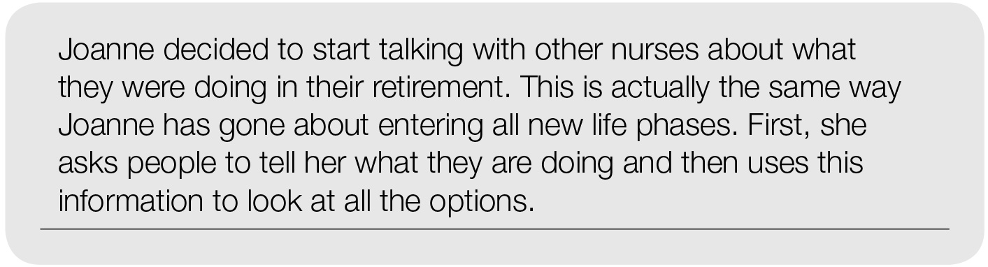 Joanne Evans quote Joanne Evans quote