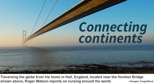 A royal visit Connecting continents image for Roger Watson's blog