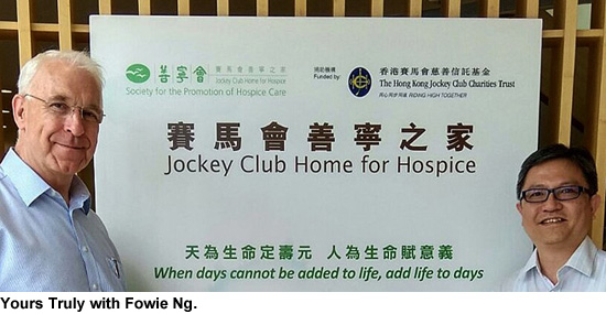 Renewing connections in Hong Kong Roger Watson and Fowie Ng