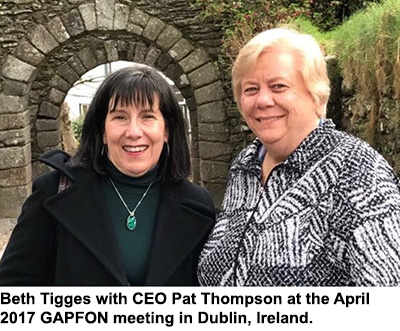 Beth Tigges and Pat Thompson