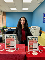 Michelle at the Heart Health Awareness event.