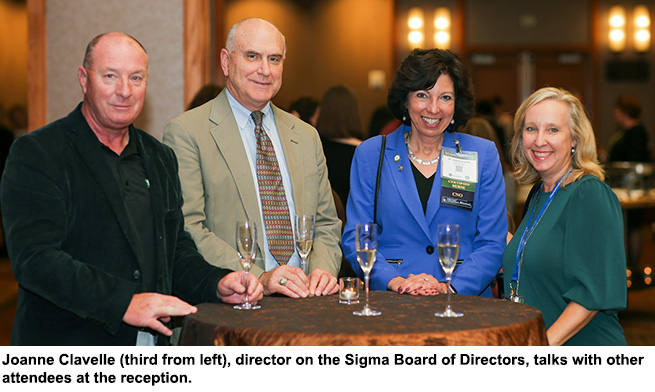 Joanne Clavelle and other attendees