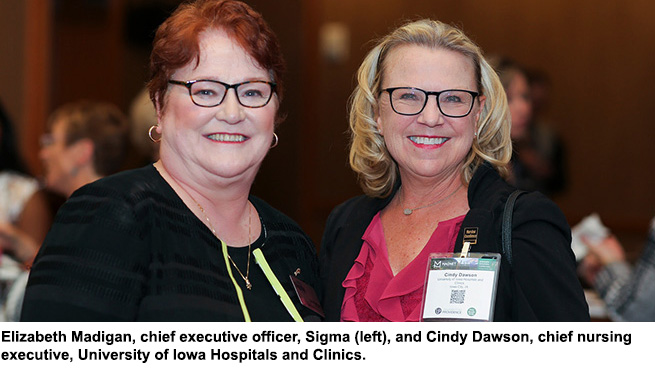 Elizabeth Madigan and Cindy Dawson