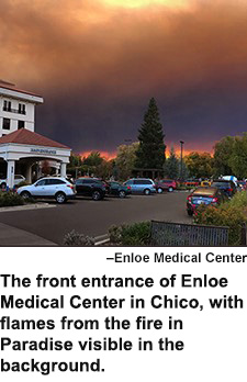 Front of Enloe Medical Center