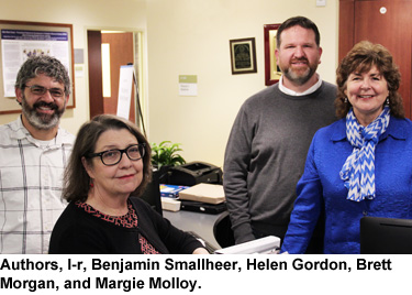 Benjamin Smallheer, Helen Gordon, Brett Morgan, and Margie Molloy