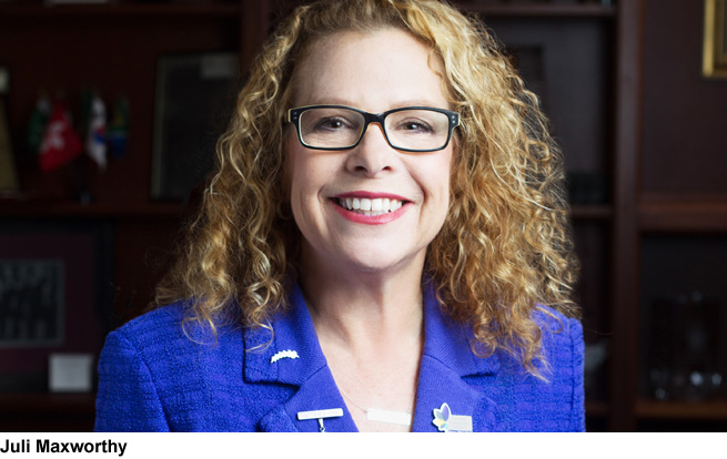 Say YES! to opportunities. (The rest usually figures itself out.) Juli Maxworthy