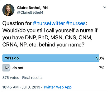 Tweet by Claire Bethel